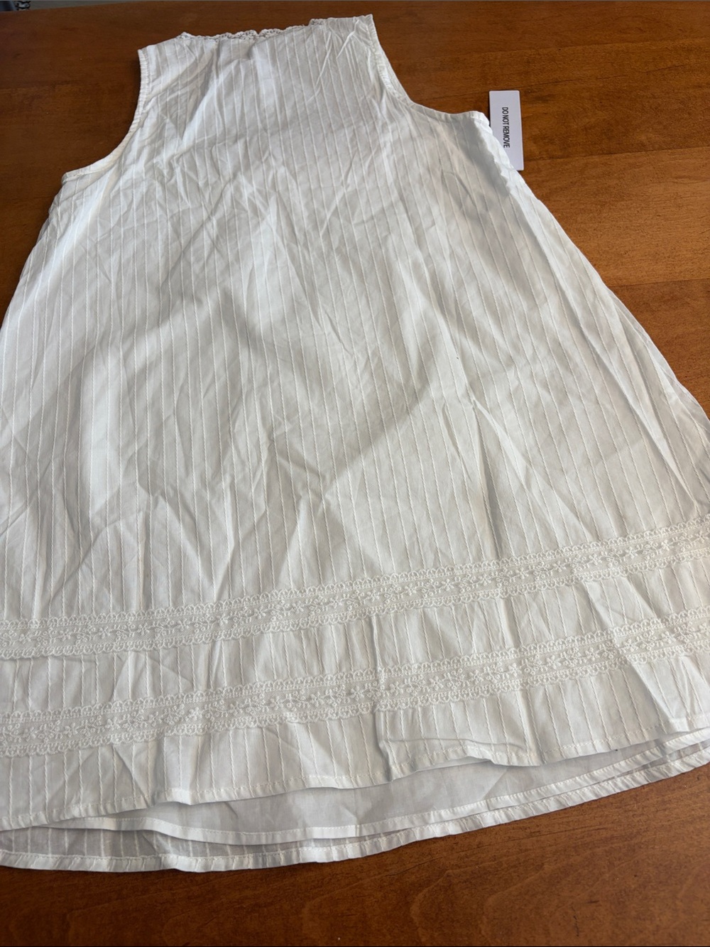 Princess Polly Alanah White Cotton Mini Dress View 4